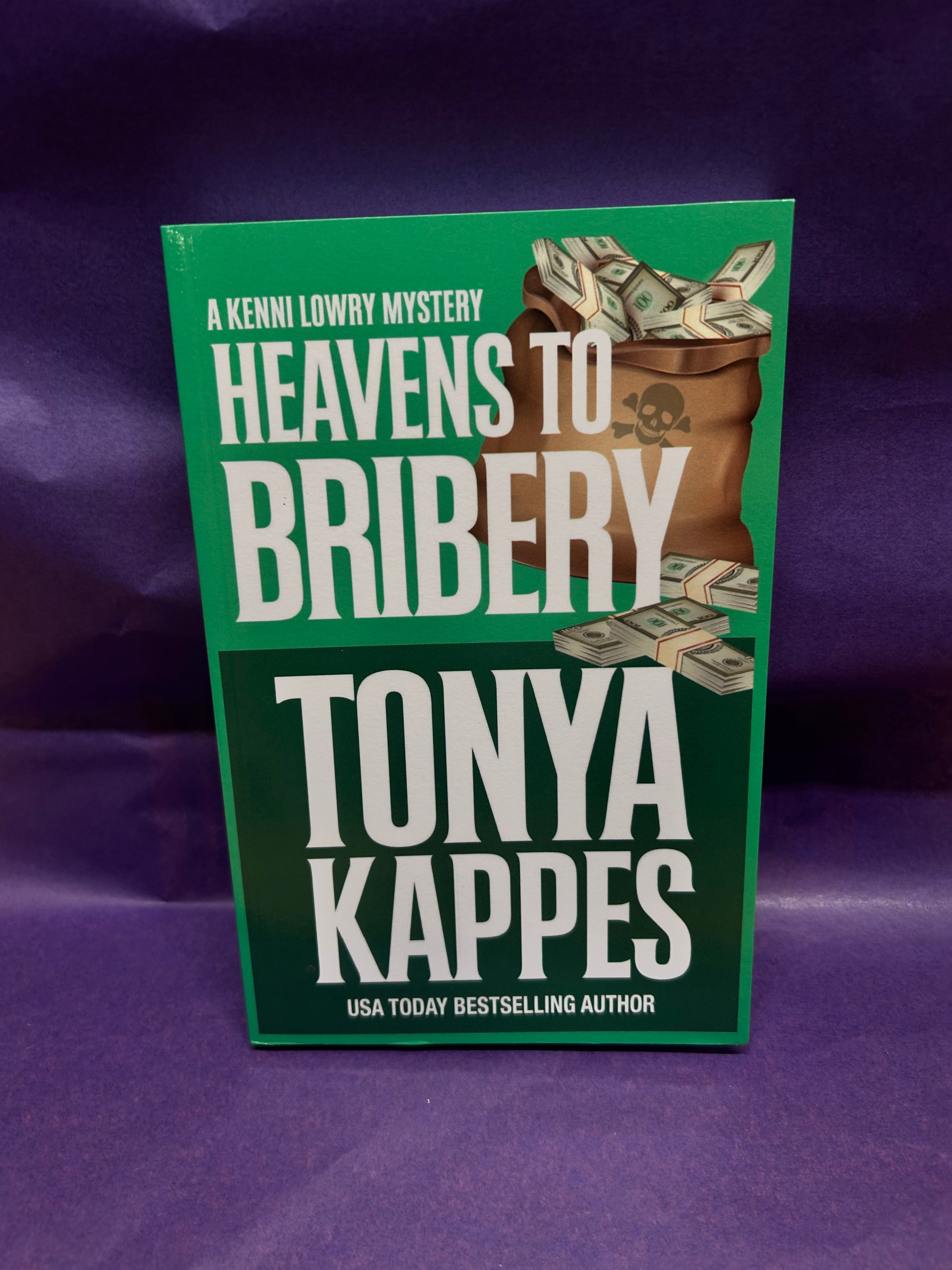 Heavens To Bribery - Book 9 Paperback with Old Cover