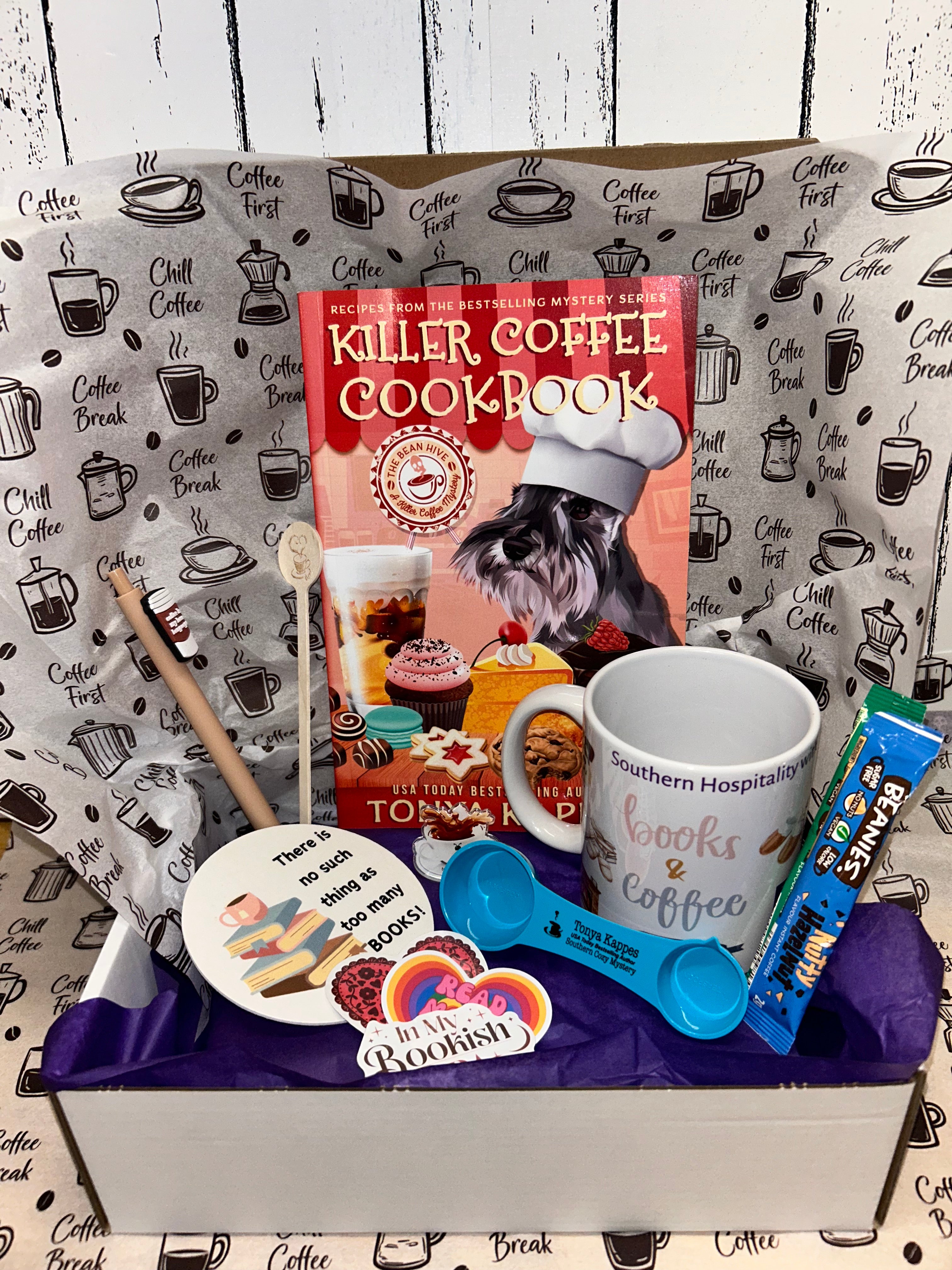 ☕🔥 THE KILLER COFFEE COOKBOOK MYSTERY BOX IS HERE 🔥☕
