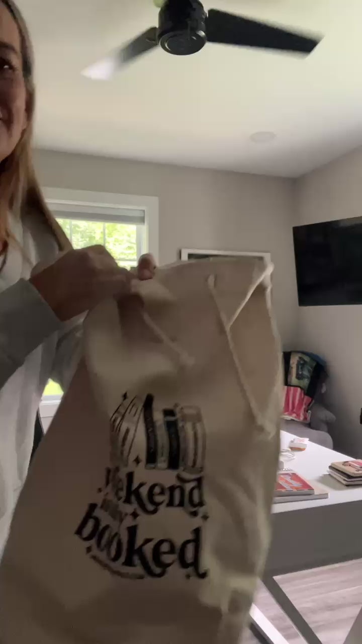 My Weekend Is Fully Booked Reader Tote